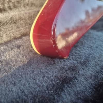 Ibanez DT400 Destroyer with Dot Inlays 1981 - Cherry Sunburst image 13