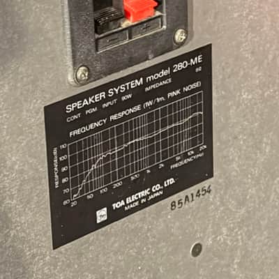 Toa Model 280-me Bookshelf Speakers image 11