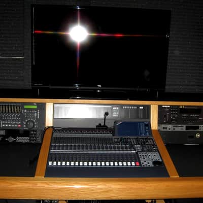 Sound Construction Supply Custom Console Studio Desk - 12U space (6Ux2) Fits DA-7, Yamaha, others? image 1