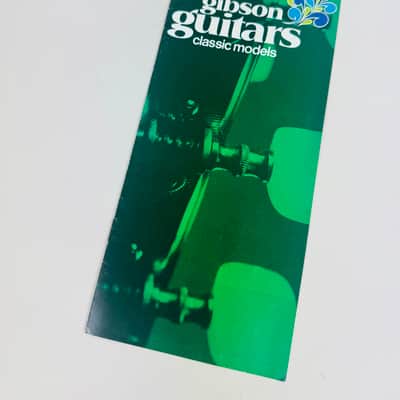 Gibson 11-Brochure Literature Set 1970 image 9