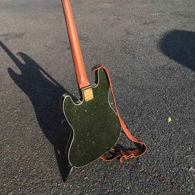 salty stevie Jazz Bass 2021 Green Metal Flake image 7