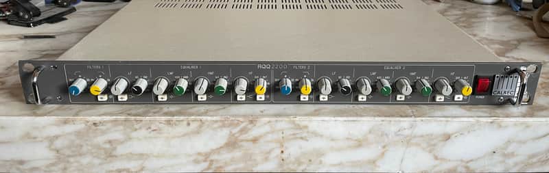 Calrec RQQ 2200 rare Stereo Parametric Equaliser EQ image 1