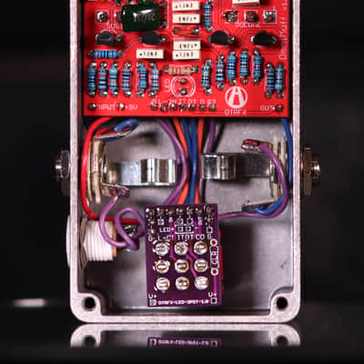 Big Muff Fuzz Distortion (Vintage Spec Green Russian version) Guitar Effects Pedal built by On The Road Effects image 2
