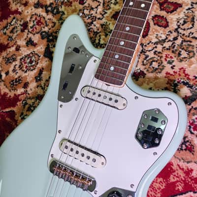 *NEW IN BOX* 2026 Fender Japan Moeka Shiotsuka Jaguar moni 羊文学 (Hitsujibungaku) Limited Edition with Exclusive Strap - Aged Sonic Blue MIJ JD26 image 7