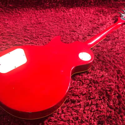 Electric Guitar Les Paul GRECO EG-500 Cherry Sunburst Hard Case Japan Vintage image 7