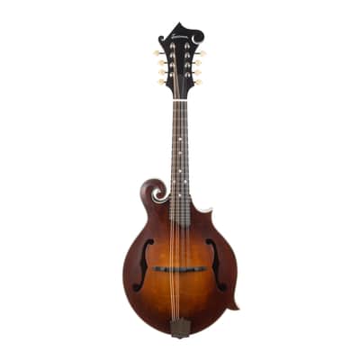 Eastman MD315 F-Style Mandolin Adirondack Wide Neck - Amberburst image 2