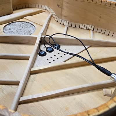 Harmony 1233 1975 12-string - X-Brace Conversion, Neck reset, Journey Piezo Pickup image 19