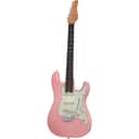 Schecter Nick Johnston Traditional Atomic Coral Green Pickguard 274