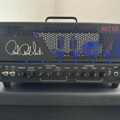 PRS MT 15 V1 Mark Tremonti Signature 2-Channel 15-Watt Guitar Amp Head 2018 - 2024 - Black image 6