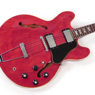 1968 Gibson ES-335 TD - Cherry Finish - Patent Sticker Pickups! image 3