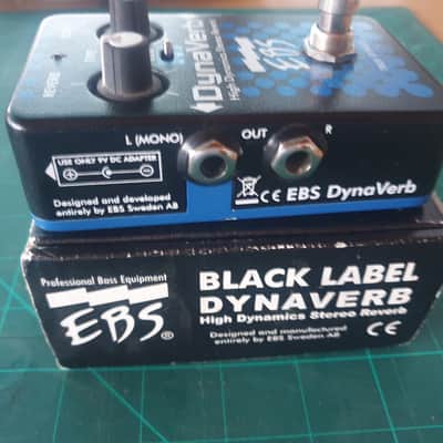 EBS DynaVerb High Dynamics Stereo Reverb 2015 - Black image 3