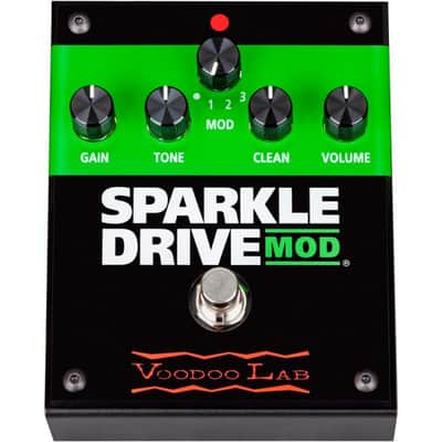 Mint Voodoo Lab Sparkle Drive Mod Overdrive Guitar Effects Pedal image 7