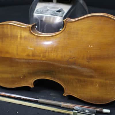 A Vintage Nippon 3/4 Size Antonius Stradivarius Violin, Bow & Case # 20 V image 4