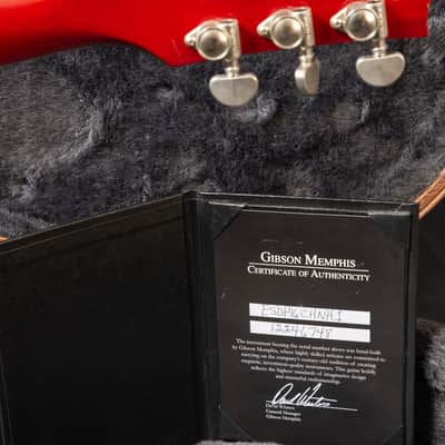 Gibson ES 335 Reissue 63 Memphis 2016 - Cherry Red image 8