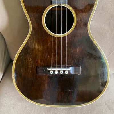 1930s Collegiate Tenor Guitar,  Fully Restored, Orphan Instruments image 5