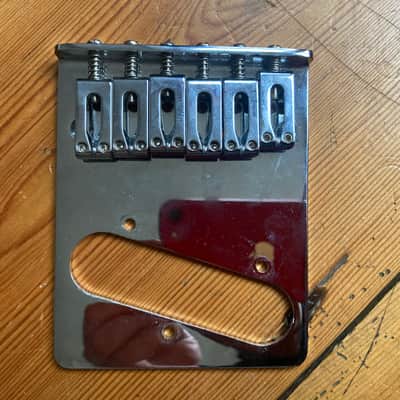 Fender Telecaster Guitar Loaded Bridge Plate 2015 Mexico image 2