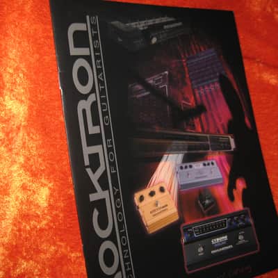 Rocktron Pedals, Amps and Effects Catalog from 2008 16 Pages image 1