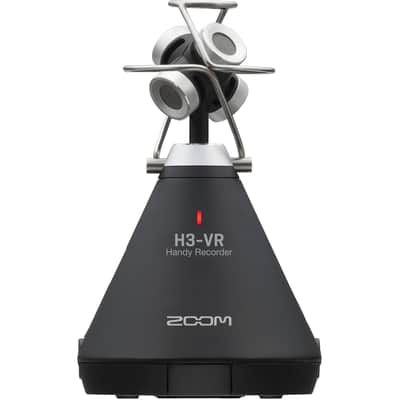 Zoom H3-VR 360° VR Audio Recorder with BTA-1 Bluetooth Adapter and Universal Windscreen image 2