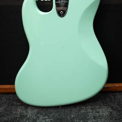 Fender Jazz Bass 1975/76 - Sea Foam Green MOD image 3