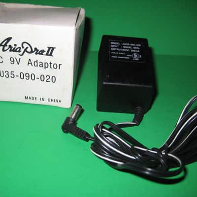 Aria Power Supply AC Adaptor 9V 200mA DC Model AU35-090-020 image 1