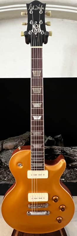 !Nik Huber: PAIR Bernie Marsden Signed Goldtop and Figured Maple Top Limited Edition 2023 - Light Relic Goldtop and Light Relic Flame Top Matched Pair No. 12/12 image 1