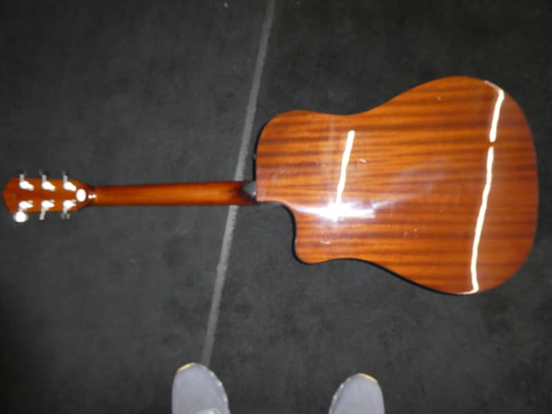Fender cd-60ce nat-ds-v2 2010's - Gloss | Reverb
