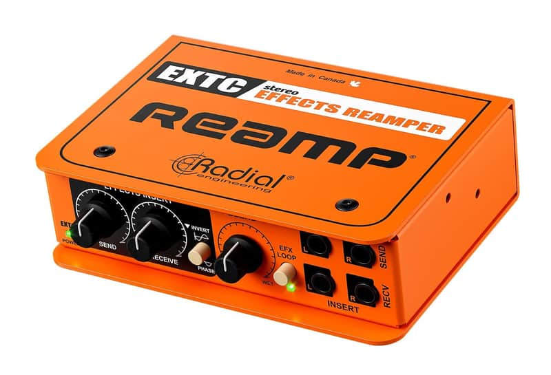 Radial EXTC Stereo 2-channel Active Re-amping Device image 1
