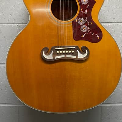 Epiphone J-200 - Antique Natural - Acoustic-Electric Guitar image 2