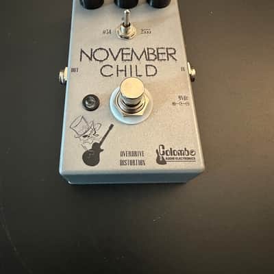 NOVEMBER CHILD – ELECTRIC GUITAR PEDAL – SLASH-STYLE OVERDRIVE, DISTORTION, SILVER JUBILEE, S.I.R. MARSHALL image 2