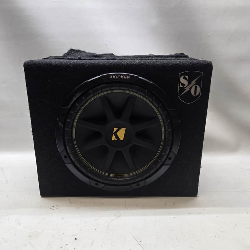 Kicker DX250.01 - BLACK CARPETED FINISH image 1