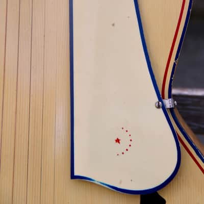 Liberty/Kay/Harmony Archtop 40's/50's Red/Blue and Buttercream Patriotic Gem! image 4