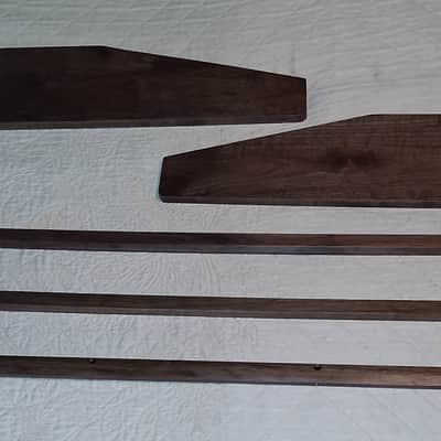 Rhodes Chroma Synthesizer Complete Walnut Wood Replacement Kit image 12