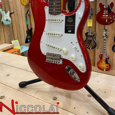 FENDER American Vintage II 1965 Stratocaster, Round-Lam Rosewood Fingerboard, Candy Apple Red image 14