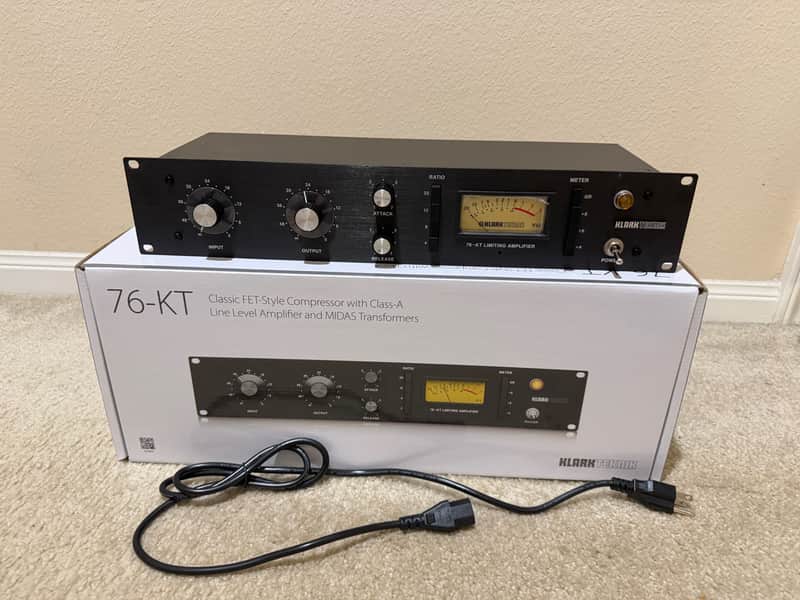 Klark Teknik 76-KT Classic FET Compressor 2010s - Black image 1