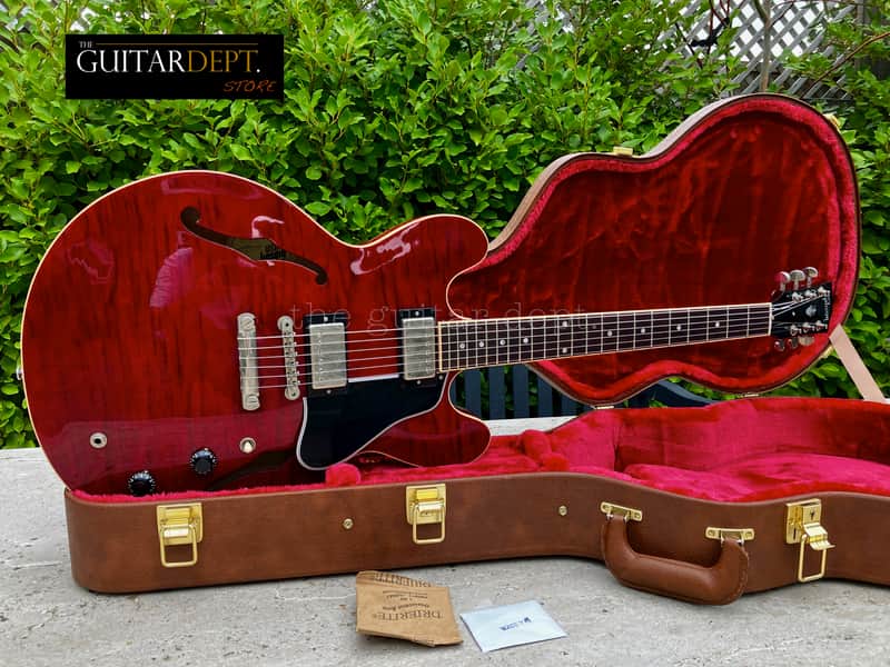 ♚TIMEWARP♚2003 GIBSON ES-335 Dot ♚ Limited Edition ♚ WINE RED AAA Figured ♚ PRO SET UP ♚ FAST SHIP
