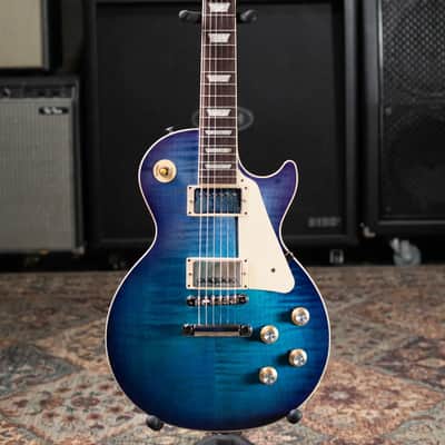 Gibson Les Paul Standard '60s Figured Top Electric Guitar - Blueberry Burst with Hardshell Case image 3