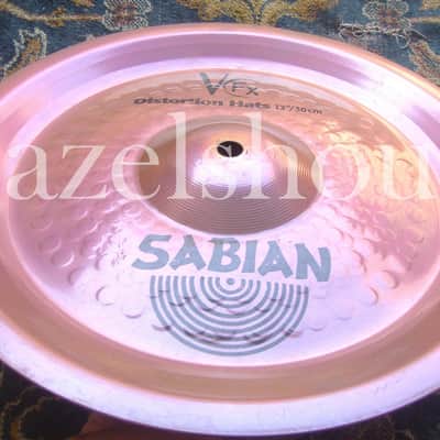 RARE Sabian Tony Verderosa VFX 12" DISTORTION HATS! 706 & 1272 Gs image 2