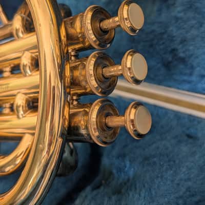 Yamaha YAH-201 Tenor (Alto) Horn - Brass image 4