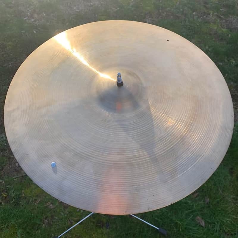 A. Zildjian 17" Transition Stamp Crash Cymbal 1946 - 1953 image 1