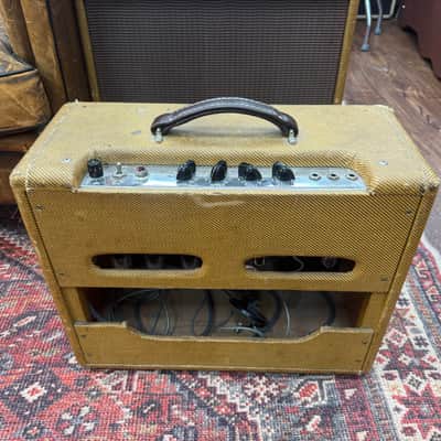 Fender Vibrolux 5F11 Narrow Panel 10-Watt 1x10" Guitar Combo 1960 - Tweed image 5