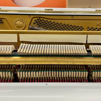 Yamaha PIANOFORTE VERTICALE U1 BIANCO + SILENT image 4