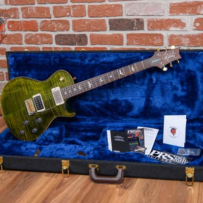 PRS Mark Tremonti Signature Flame Maple 10 Top Emerald 2020 w/Hard Shell Case image 2