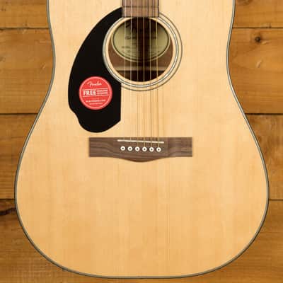 Fender CD-60S Dreadnought Left-Handed - Natural image 1
