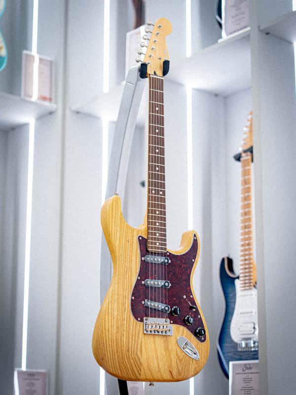 Fender Japan LTD Hybrid II Strat Raw Ash RW VNT image 1