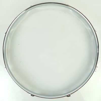 Ludwig 14"2.3mm Tall Snare/Floor Tom Drum 8Lug Batter Rim/Hoop Triple Flange Chr image 5