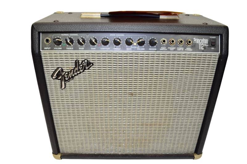 1997 Fender Princeton 112 Plus 65-Watt 1x2" Guitar Combo Amp image 1