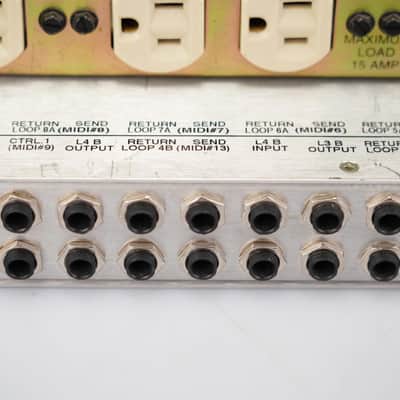 Custom Audio Electronics 8 channel MIDI Loop Switcher w/ Furman PL-Plus #57792 image 11