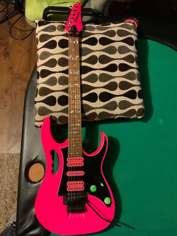 Ibanez JEMJR SP-PK Steve Vai Signature with Rosewood Fretboard 2017 Pink image 1