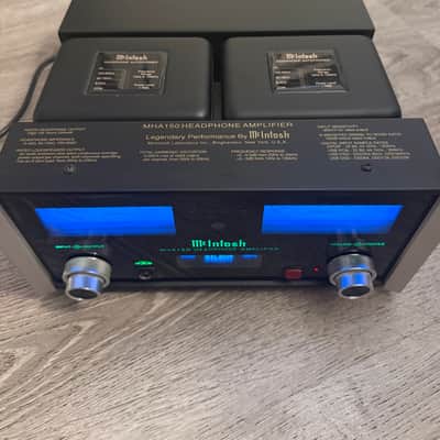 McIntosh MHA150 Stereo Headphone Amplifier 2016 - Present - Black image 2