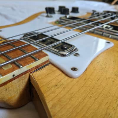 1973 Rickenbacker 4001 Bass Mapleglo w/OHSC- Great Setup image 5